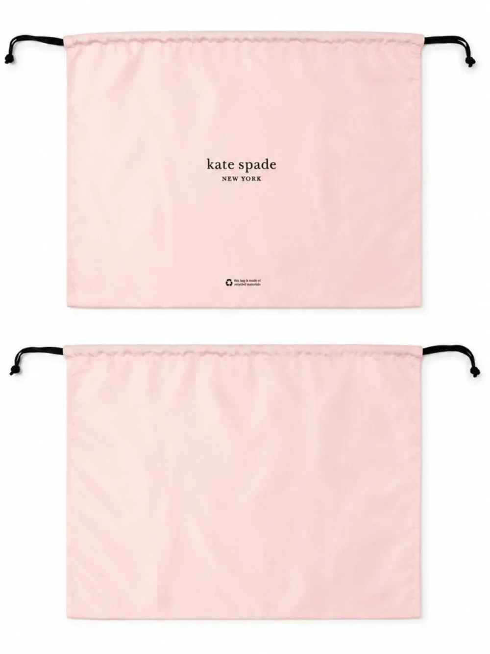 NWOT Kate Spade New York Pink Drawstring Dust Bag